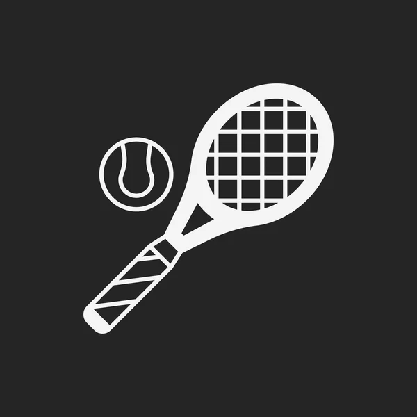 Tennisikone — Stockvektor