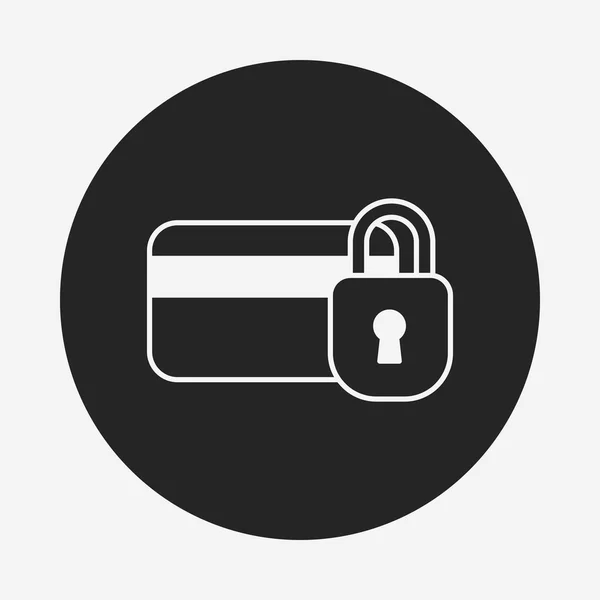 Icono de seguridad — Vector de stock