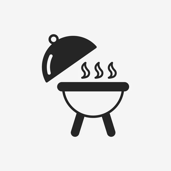 Icona barbecue — Vettoriale Stock