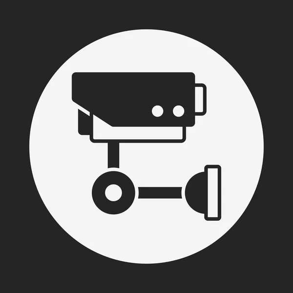 Иконка камеры наблюдения — стоковый вектор