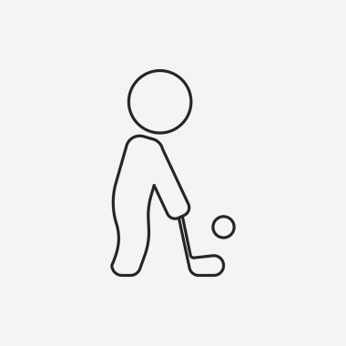 Golf satırı simgesi