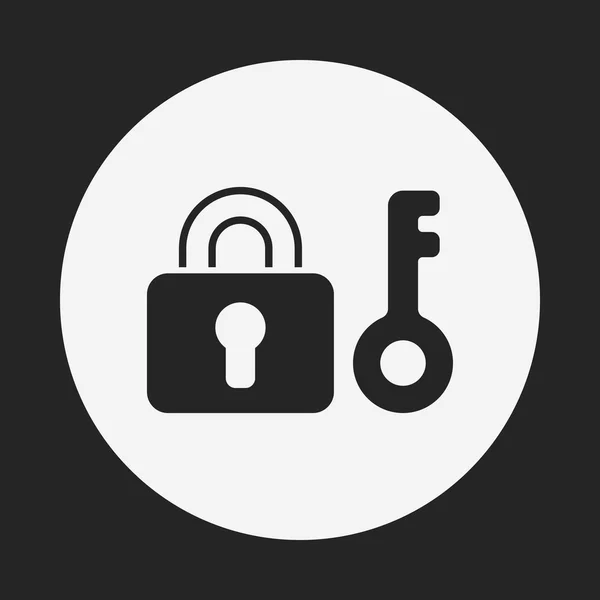 Icono de seguridad — Vector de stock