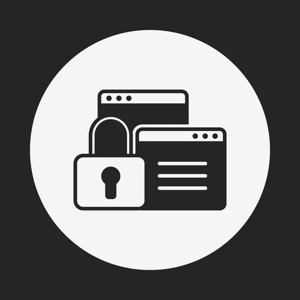 Icono de seguridad — Archivo Imágenes Vectoriales