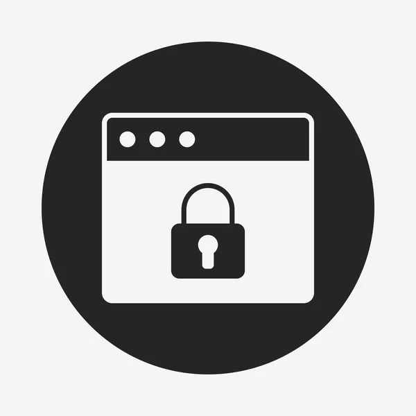 Icono de seguridad — Vector de stock