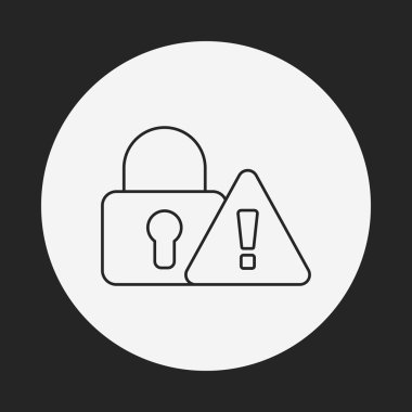 Güvenlik satırı simgesi