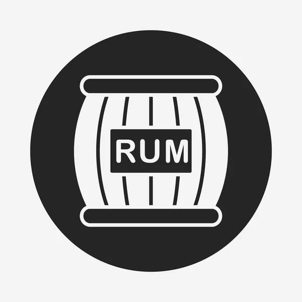 Wine barrel icon — Stock Vector