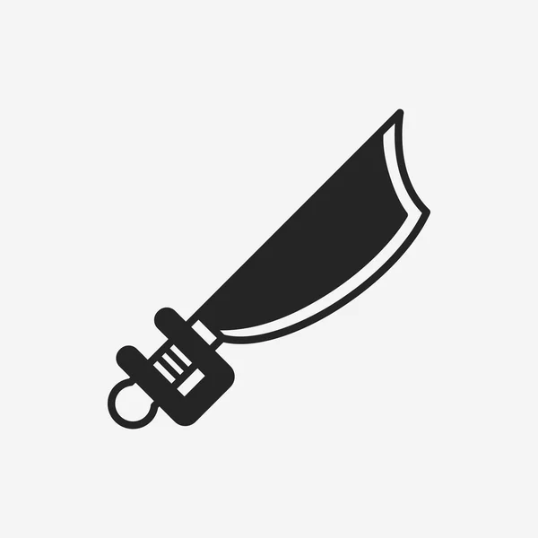 Ícone de espada — Vetor de Stock
