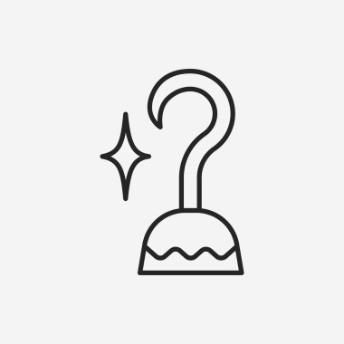 korsan kanca satırı simgesi