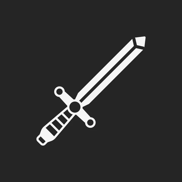 Schwertsymbol — Stockvektor