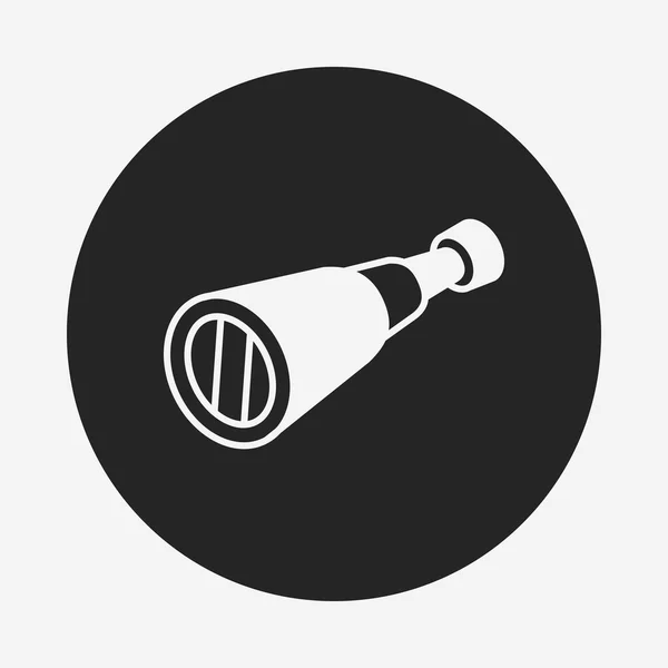 Telescope icon — Stock Vector