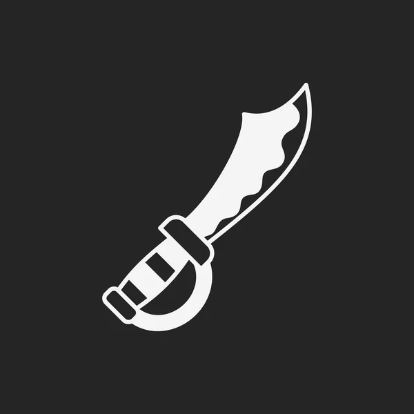 Ícone de espada —  Vetores de Stock