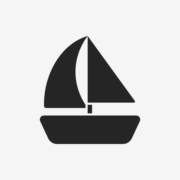Pirate schip pictogram — Stockvector