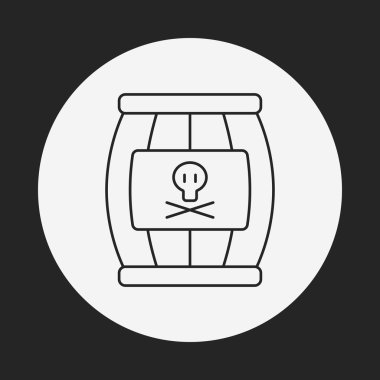 Top bomba satırı simgesi