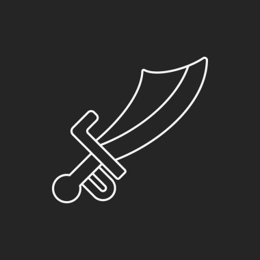 kılıç satırı simgesi