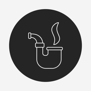 Tütün boru hattı simgesi