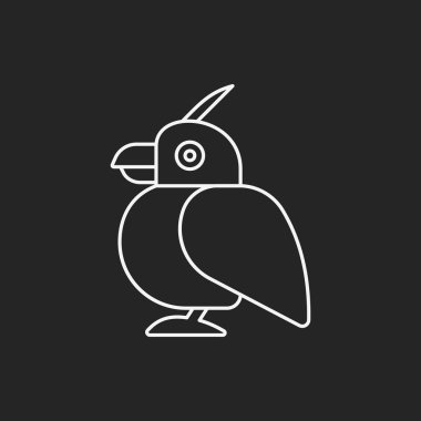 Korsan papağan satırı simgesi