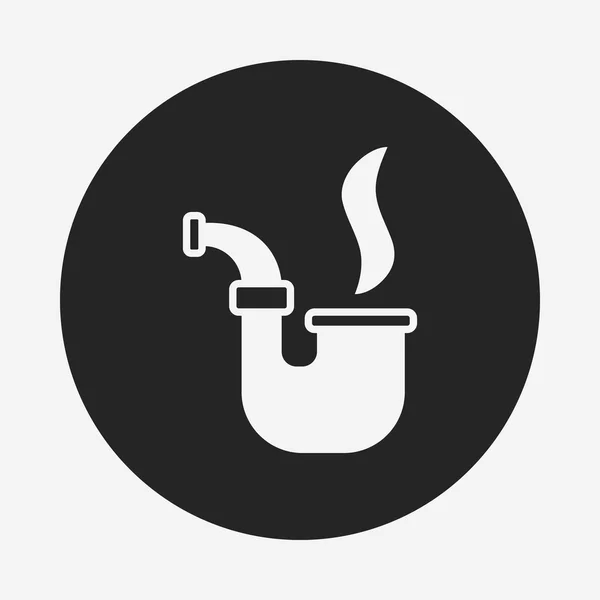 Pictogram tabakspijp — Stockvector