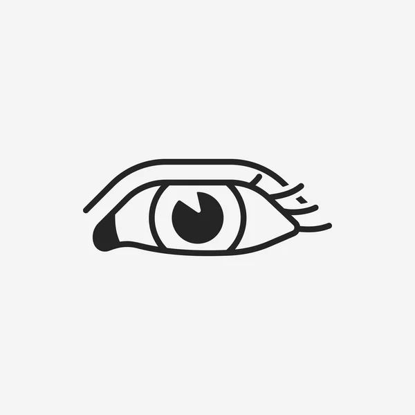 Ikona oka — Stockový vektor