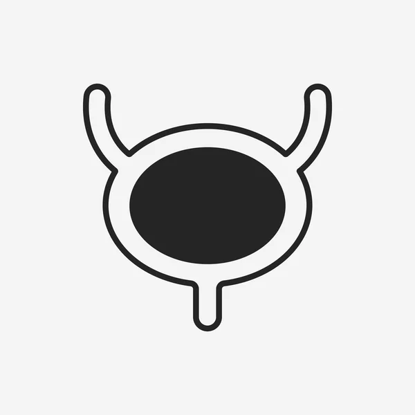 Urinblåsan ikonen — Stock vektor