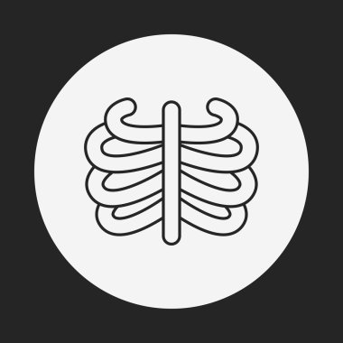 İskelet satırı simgesi