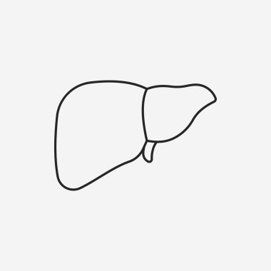 Karaciğer çizgisi simgesi