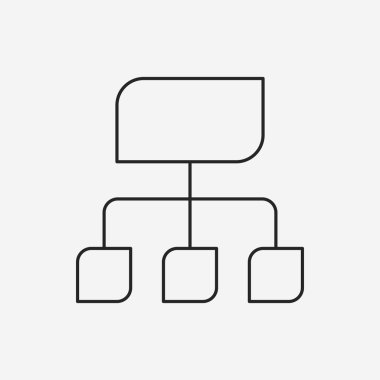 Bilgi grafik satırı simgesi