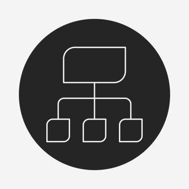 Bilgi grafik satırı simgesi