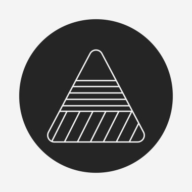 Bilgi grafik satırı simgesi