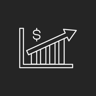 Bilgi grafik satırı simgesi