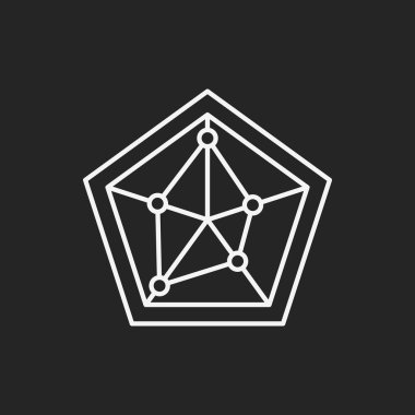 Bilgi grafik satırı simgesi