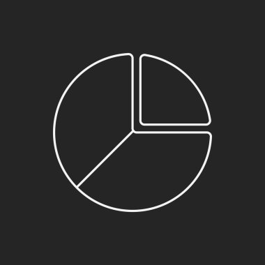 Bilgi grafik satırı simgesi