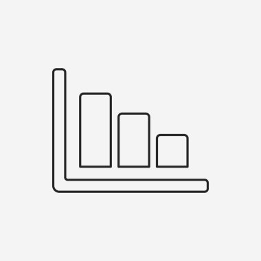 Bilgi grafik satırı simgesi