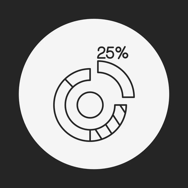 Symbolbild für Informationstabelle — Stockvektor