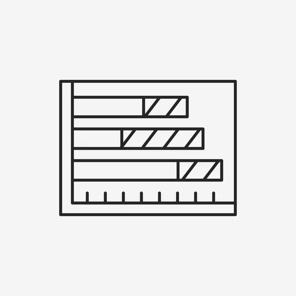 Informationsschema radikon — Stock vektor