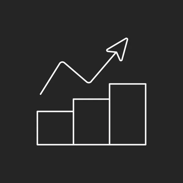 Bilgi grafik satırı simgesi