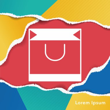 alışveriş çantası simgesi