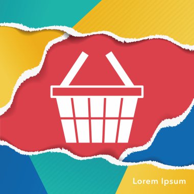 Alışveriş sepeti simgesi