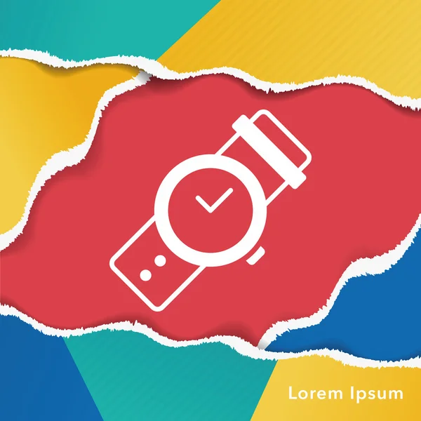 Watch icon — Stock Vector