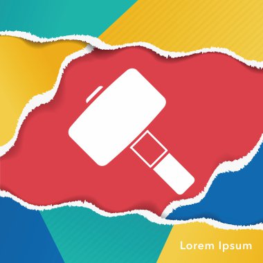 çekiç simgesi
