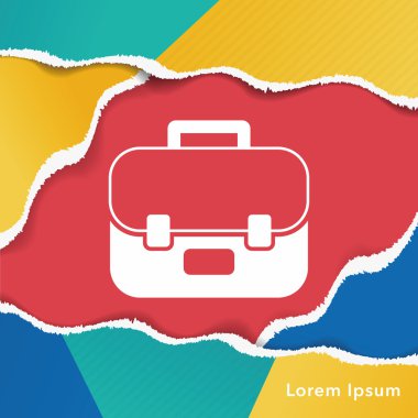 okul çantası simgesi