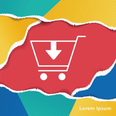 Alışveriş arabası simgesi