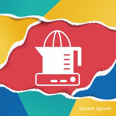 Meyve sıkacağı simgesi