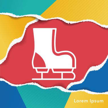 simgesi buz pateni