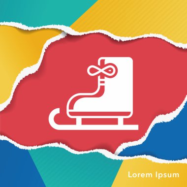 simgesi buz pateni