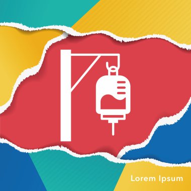 tıbbi damla simgesi