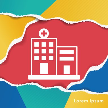 Hastane Binası Simgesi