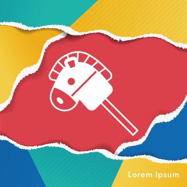Bebek oyuncak at simgesi
