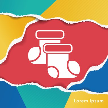 Bebek çorap simgesi