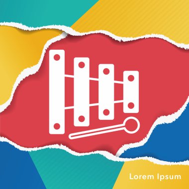 Müzik aletleri oyuncak simgesi