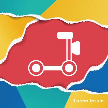 oyuncak araba simgesi